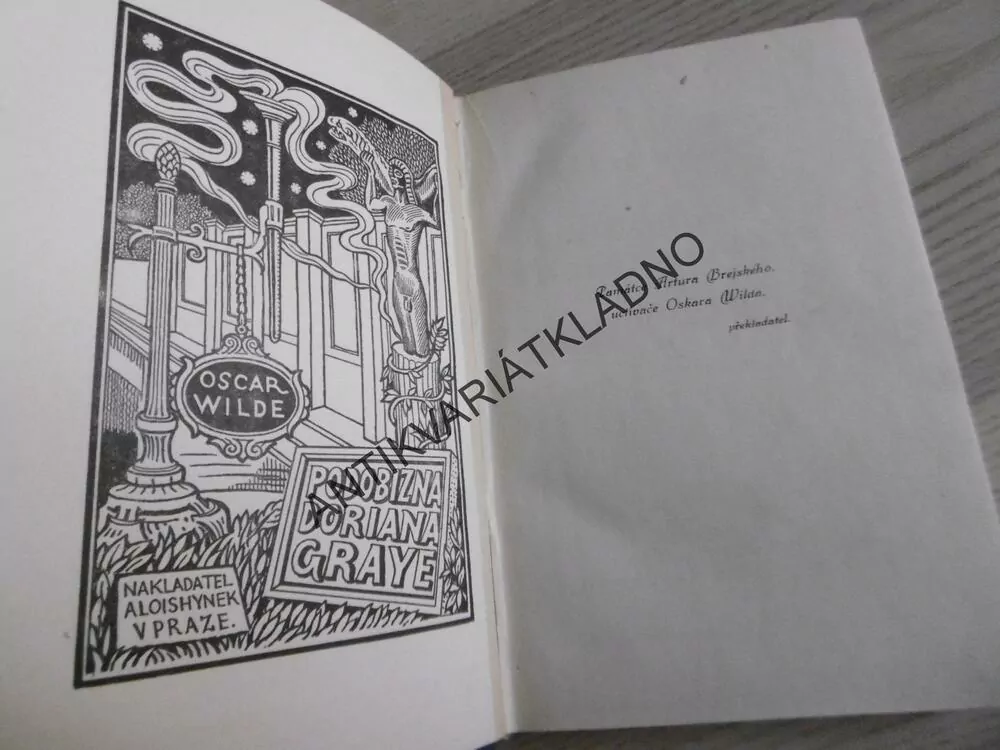 PODOBIZNA DORIANA GRAYE, OSCAR WILDE, **an