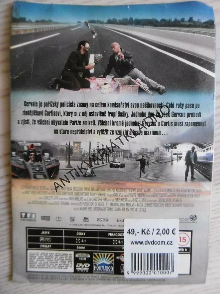 2 BLBOUNI V PAŘÍŽI, DVD FILM