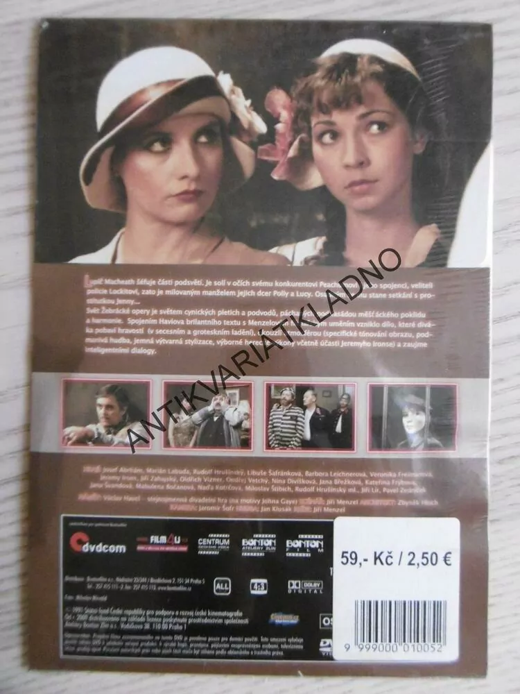 ŽEBRÁCKÁ OPERA, DVD FILM