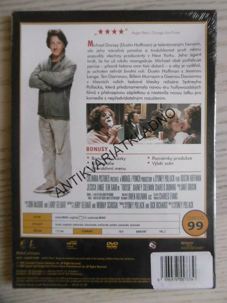 TOOTSIE, DVD FILM
