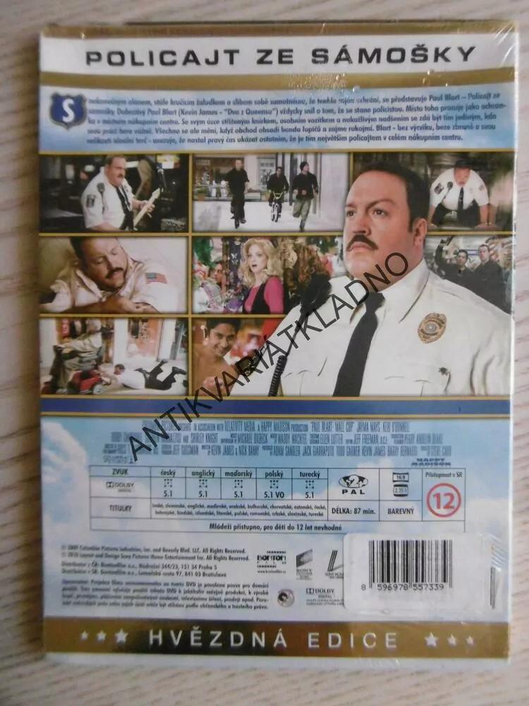 POLICAJT ZE SÁMOŠKY, DVD FILM