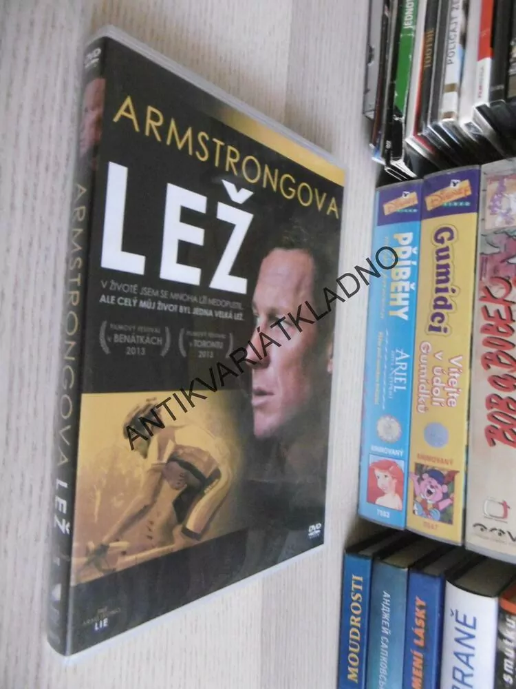 ARMSTRONGOVA LEŽ, DVD FILM