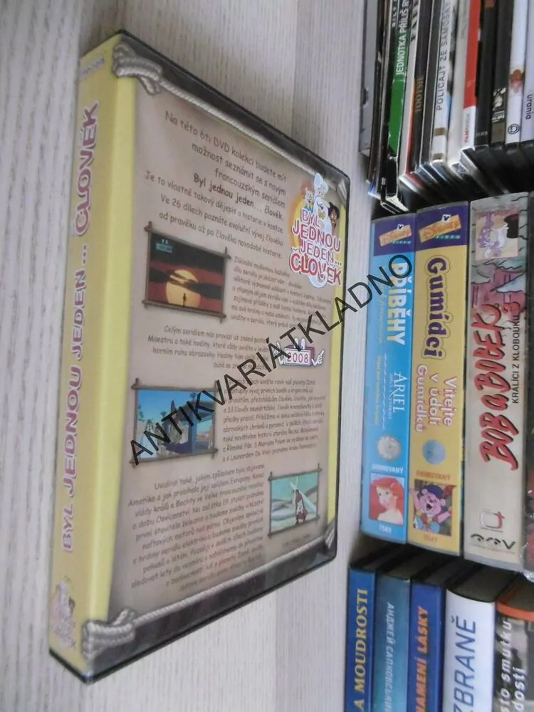 BYL JEDNOU JEDEN ČLOVĚK, 6 X DVD FILM