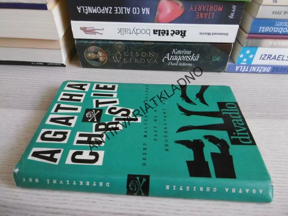 DESET MALÝCH ČERNOUŠKŮ, PAST NA MYŠI, NEOČEKÁVANÝ HOST, AGATHA CHRISTIE, **an