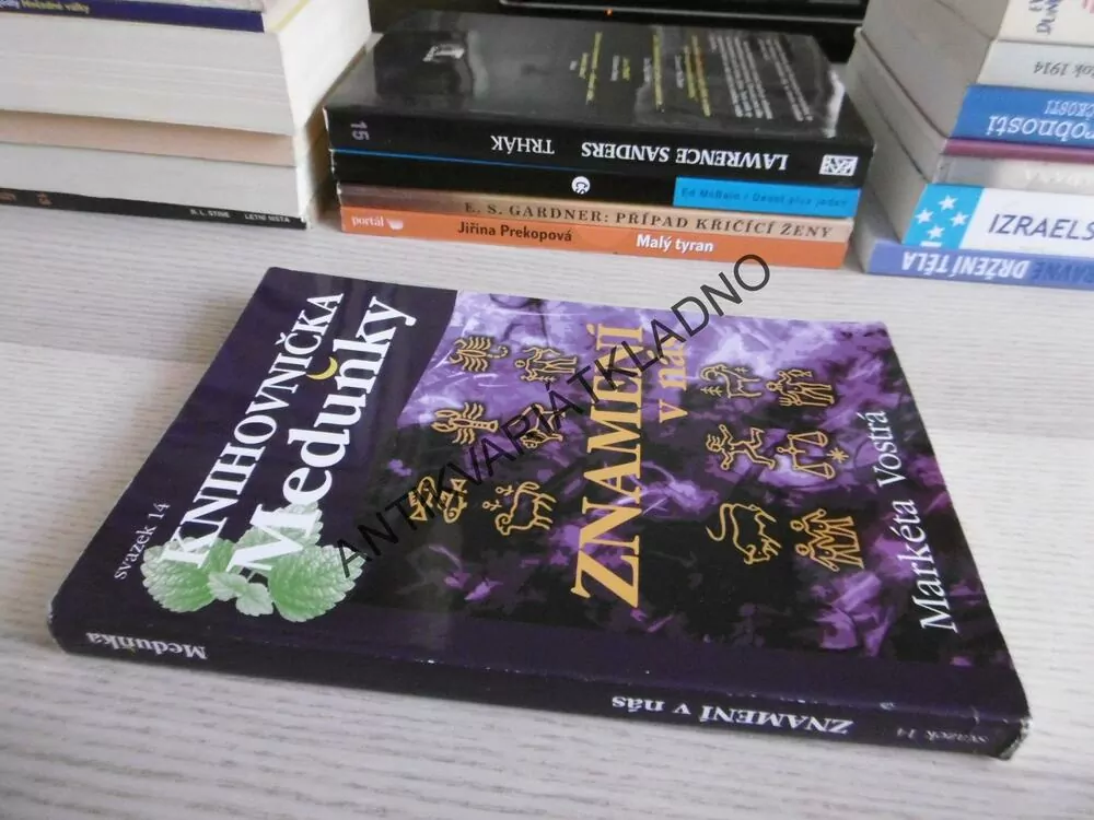 ZNAMENÍ V NÁS, KNIHOVNIČKA MEDUŇKY, MARKÉTA VOSTRÁ, **an