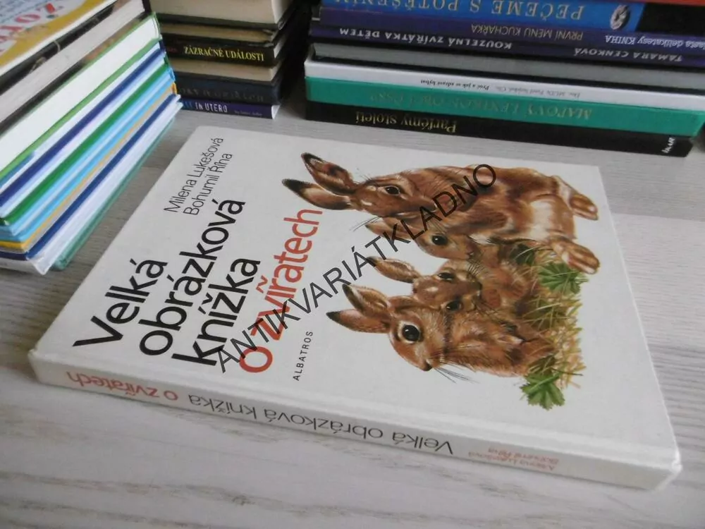VELKÁ OBRÁZKOVÁ KNÍŽKA O ZVÍŘATECH, MILENA LUKEŠOVÁ, BOHUMIL ŘÍHA, **an