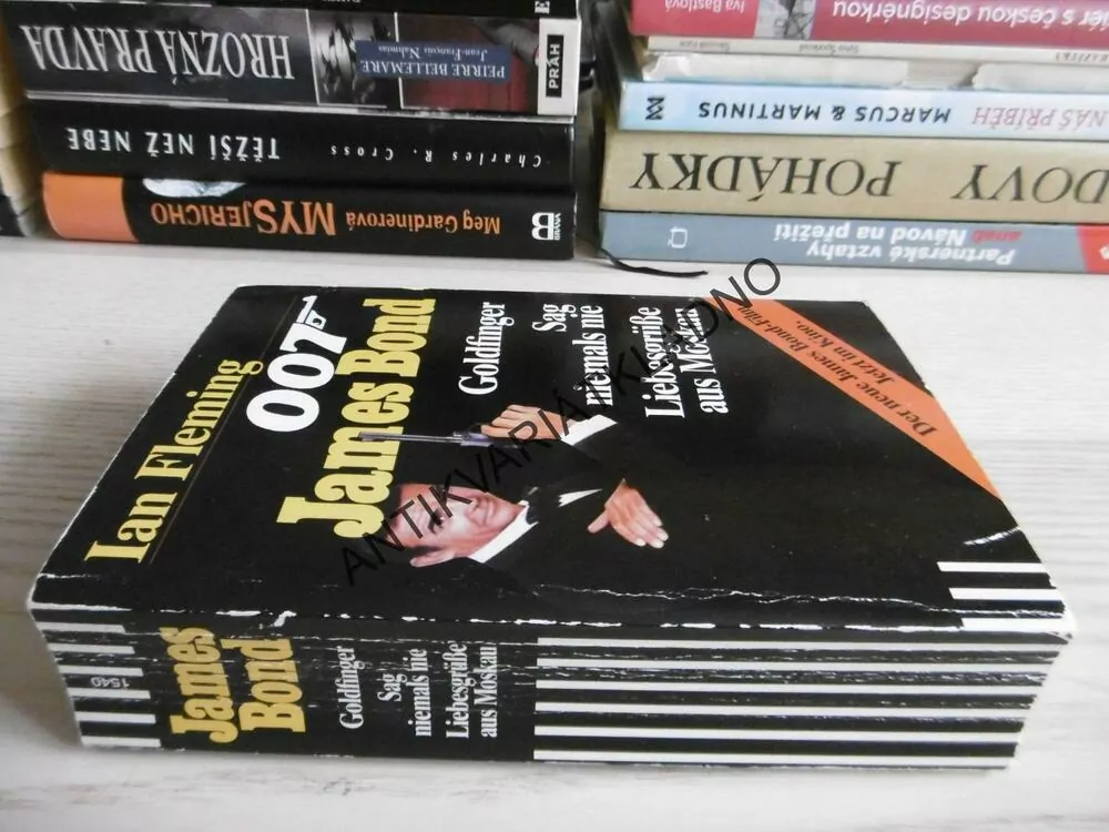 JAMES BOND 007, IAN FLEMING, GOLDFINGER, NĚMECKY