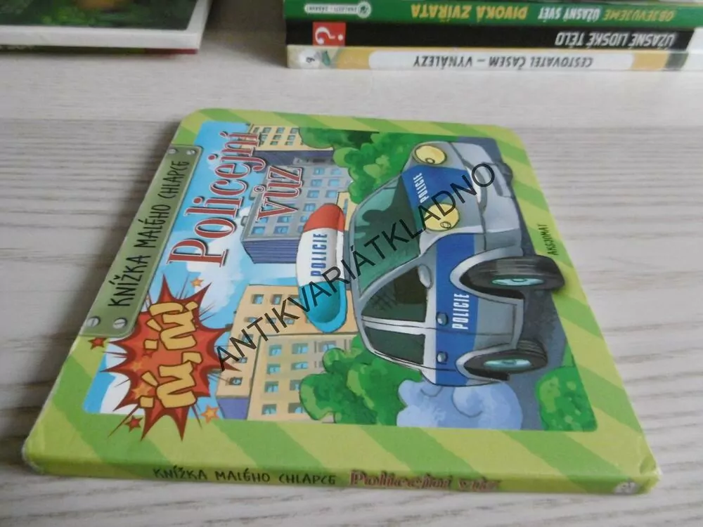 POLICEJNÍ VŮZ, KNÍŽKA MALÉHO CHLAPCE, **an