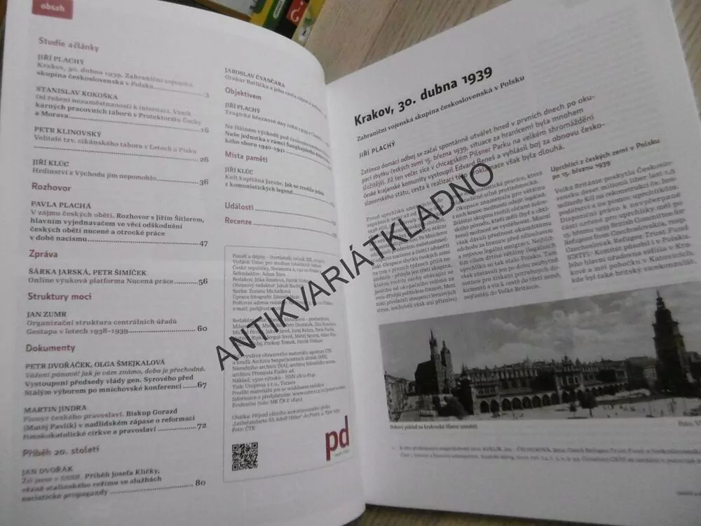PAMĚŤ A DĚJINY, 01/2019, BEZ CD