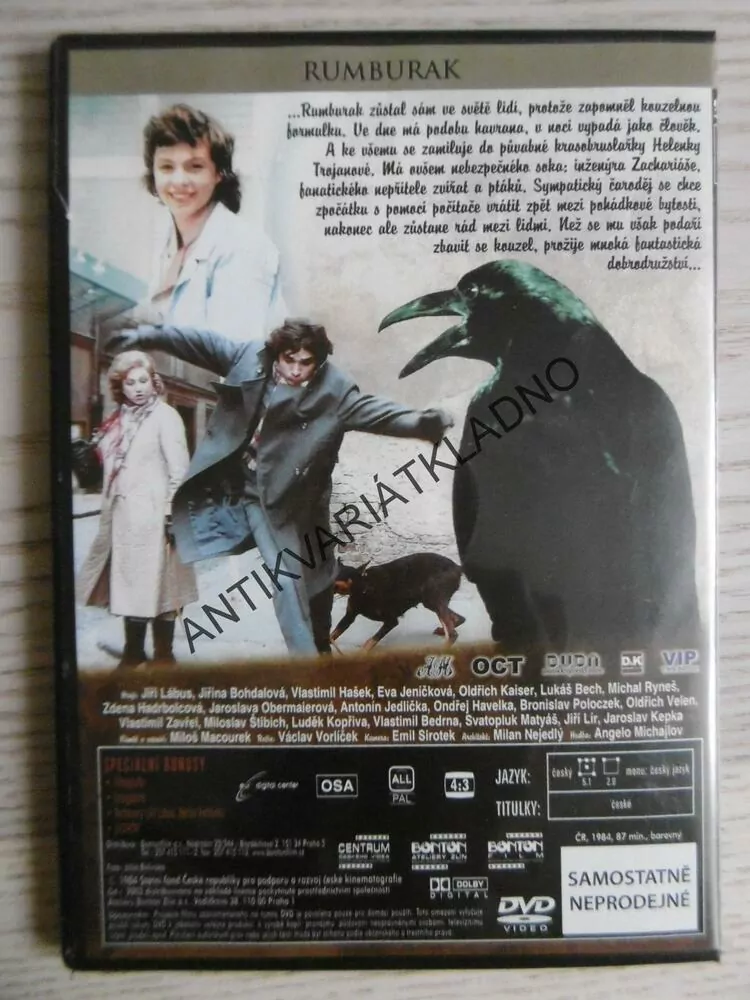 RUMBURAK, DVD FILM ČR
