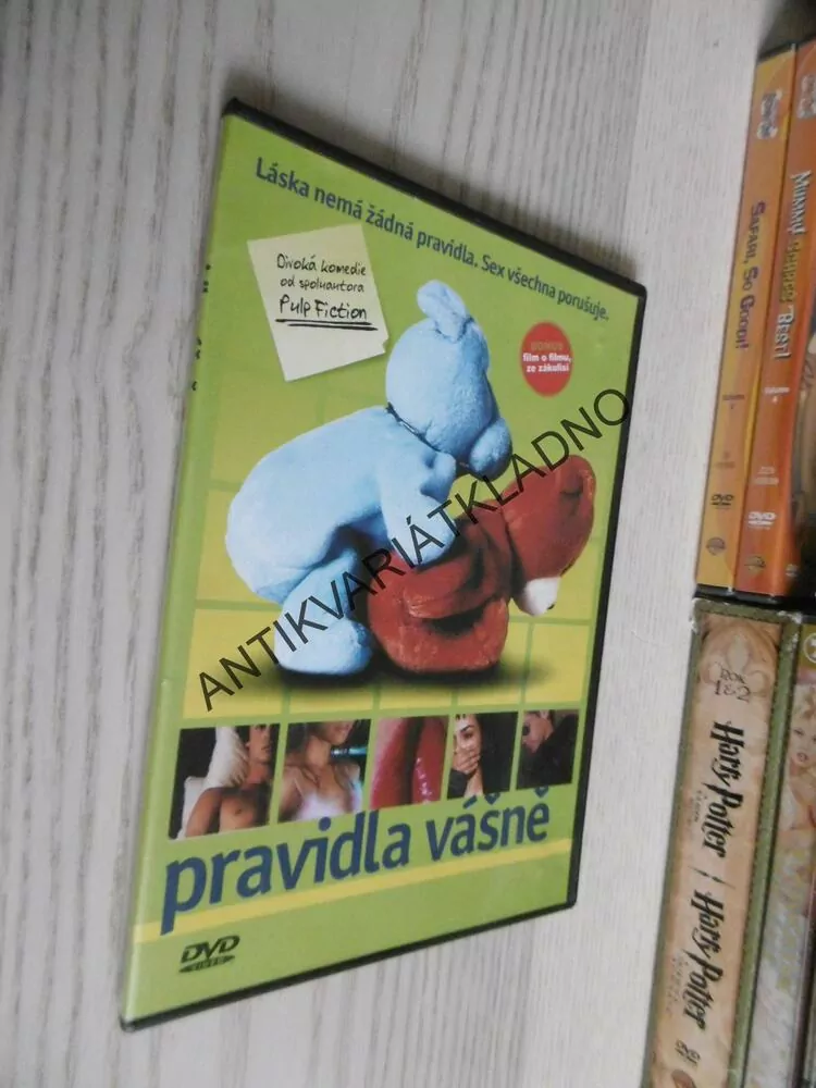 PRAVIDLA VÁŠNĚ, DVD FILM