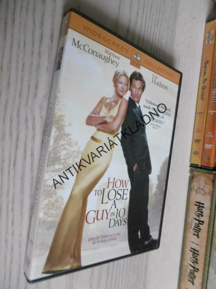 JAK ZTRATIT KLUKA V 10 DNECH, DVD FILM