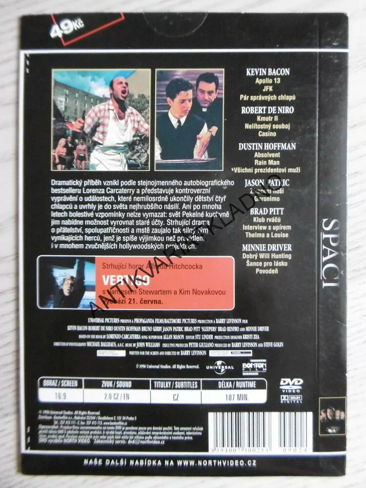 SPÁČI, DVD FILM