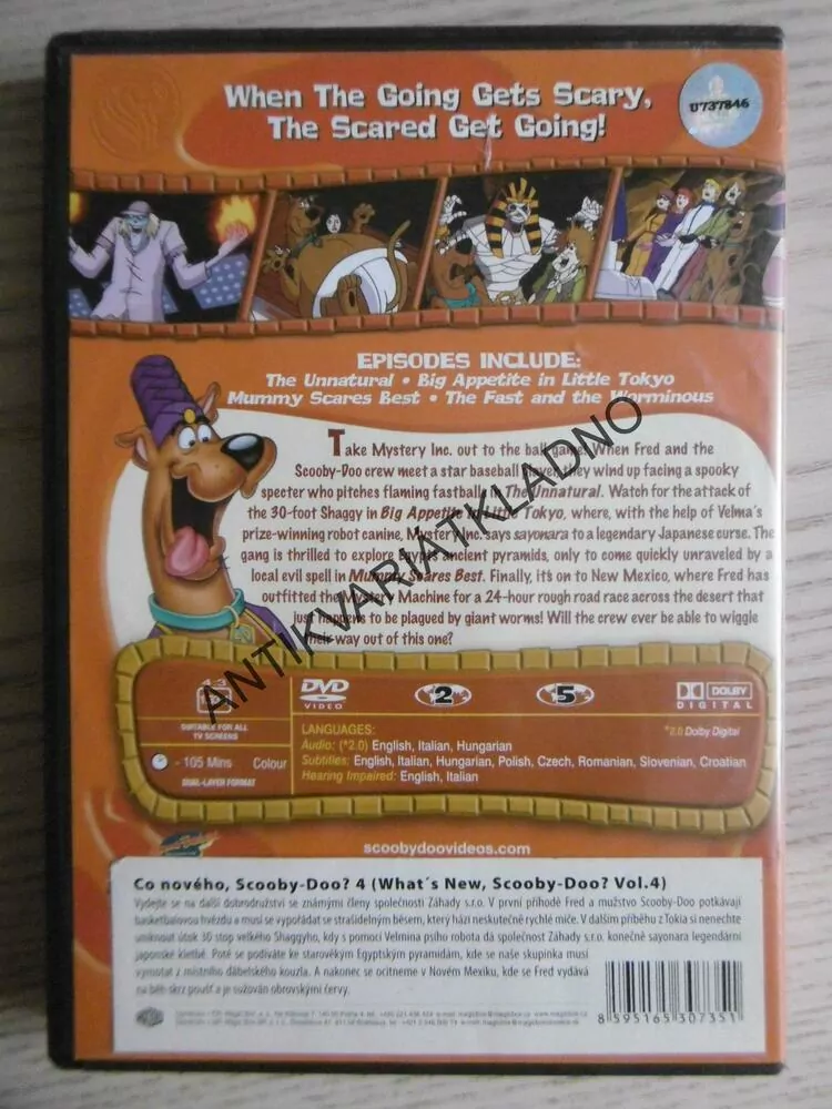WHAT´S NEW SCOOBY DOO? VOLUME 4, MUMMY SCARES BEST, DVD FILM