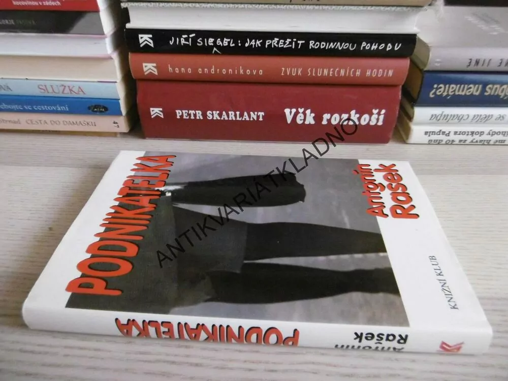 PODNIKATELKA, ANTONÍN RAŠEK, **an