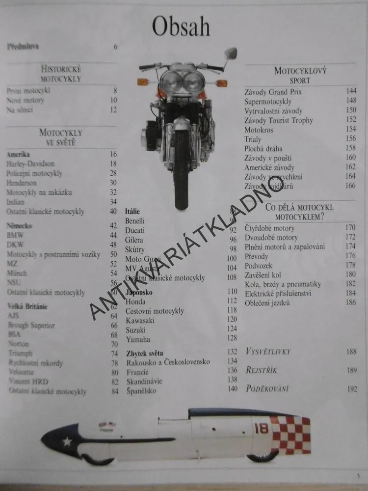 VELKÁ KNIHA O MOTOCYKLECH, HUGO WILSON, **an