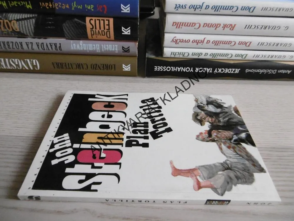 PLÁŇ TORTILLA, JOHN STEINBECK, **an