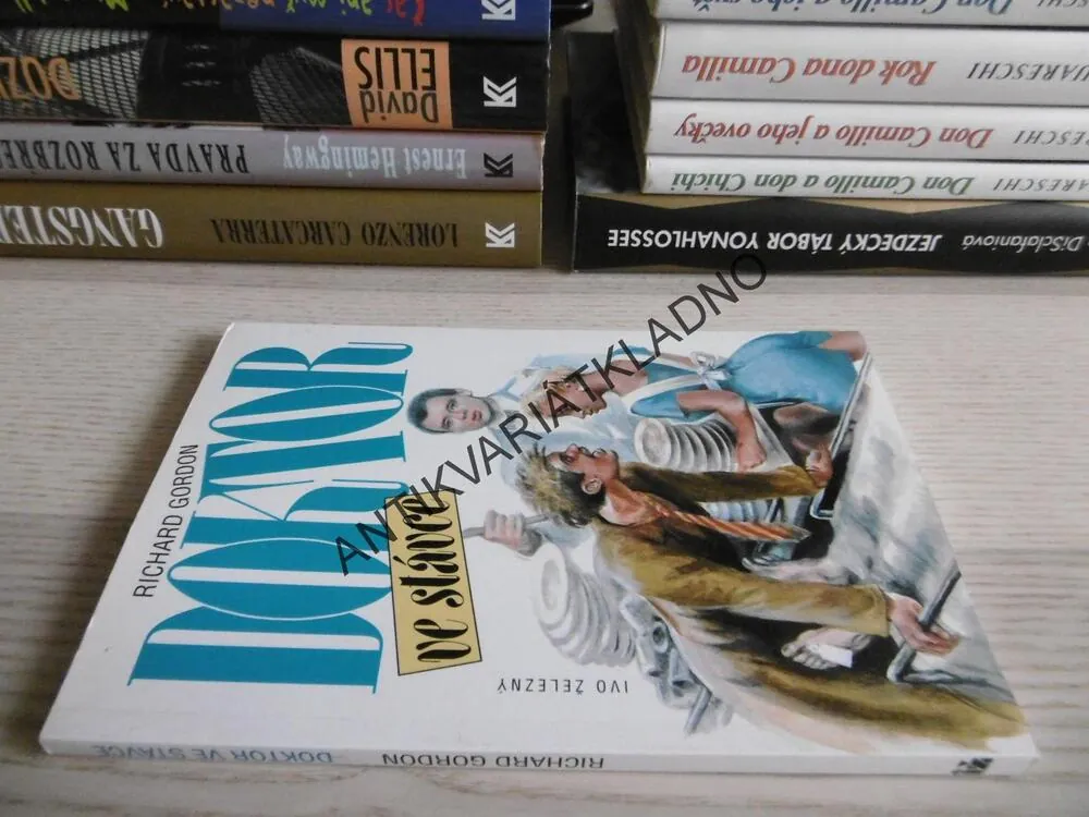 DOKTOR VE STÁVCE, RICHARD GORDON, **an