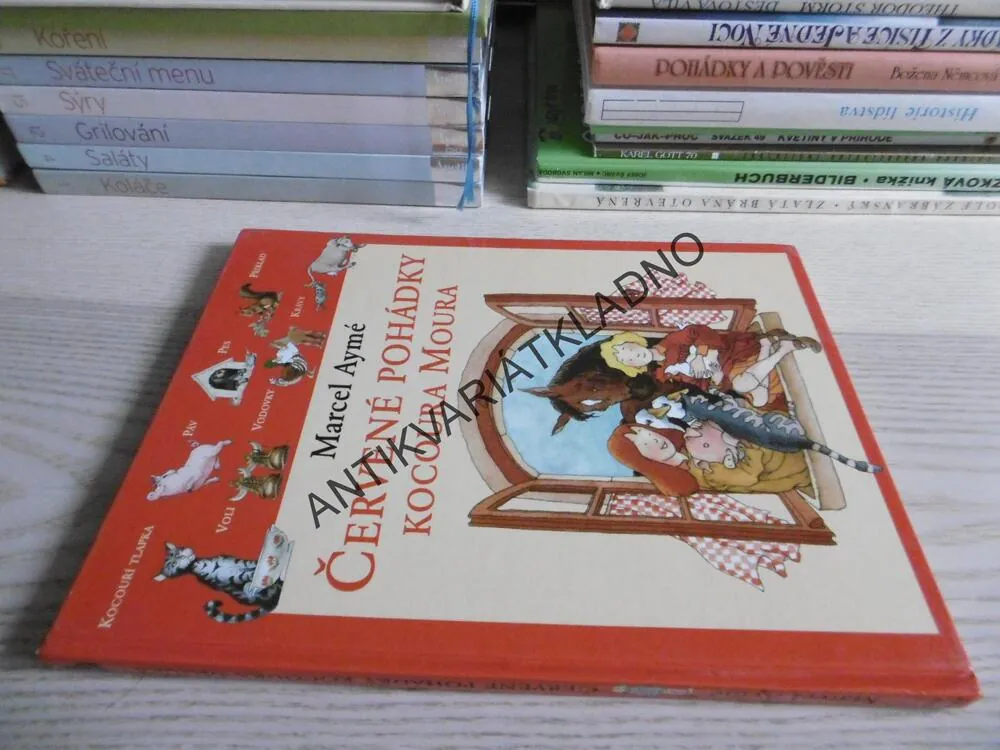 ČERVENÉ POHÁDKY KOCOURA MOURA, MARCEL AYMÉ, **an