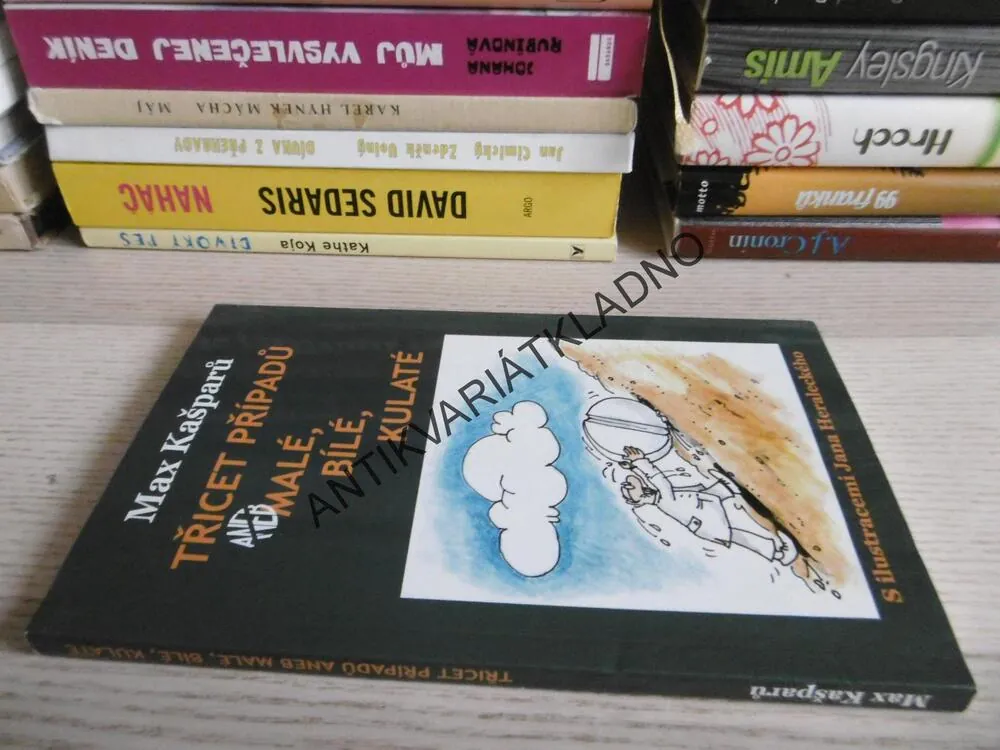 TŘICET PŘÍPADŮ ANEB MALÉ, BÍLÉ, KULATÉ, MAX KAŠPARŮ, **an