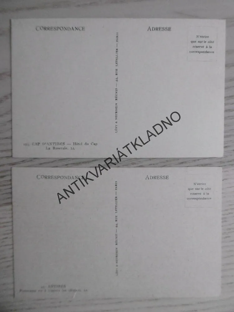 ANTIBES, KVĚTINY,  PANORAMA, FRANCIE,  2 KUSY