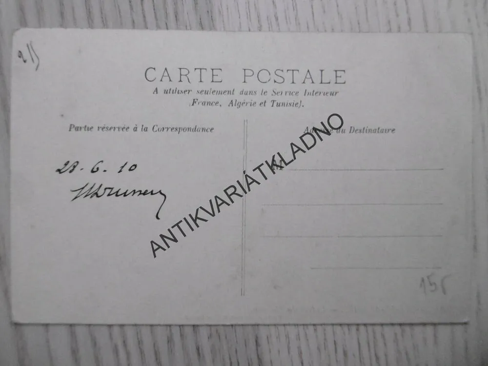 ST. CYR EN ARTHIES, VSTUPNÍ BRÁNA DO ZÁMKU, 1910, FRANCIE