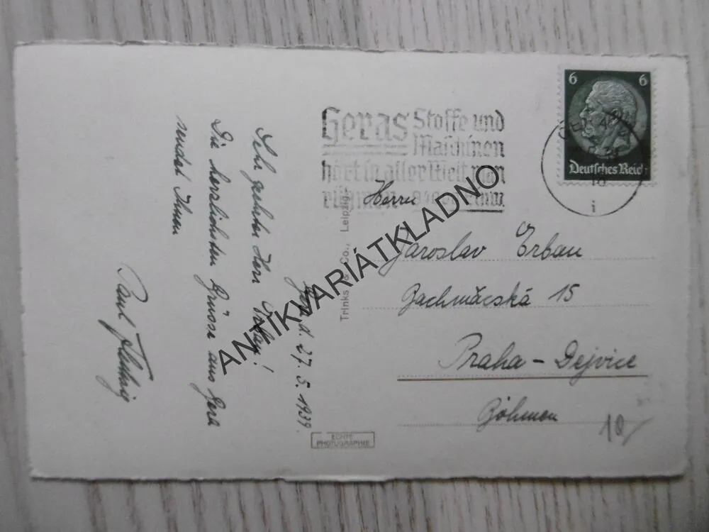 GERA, DIVADLO, NĚMECKO, 1939
