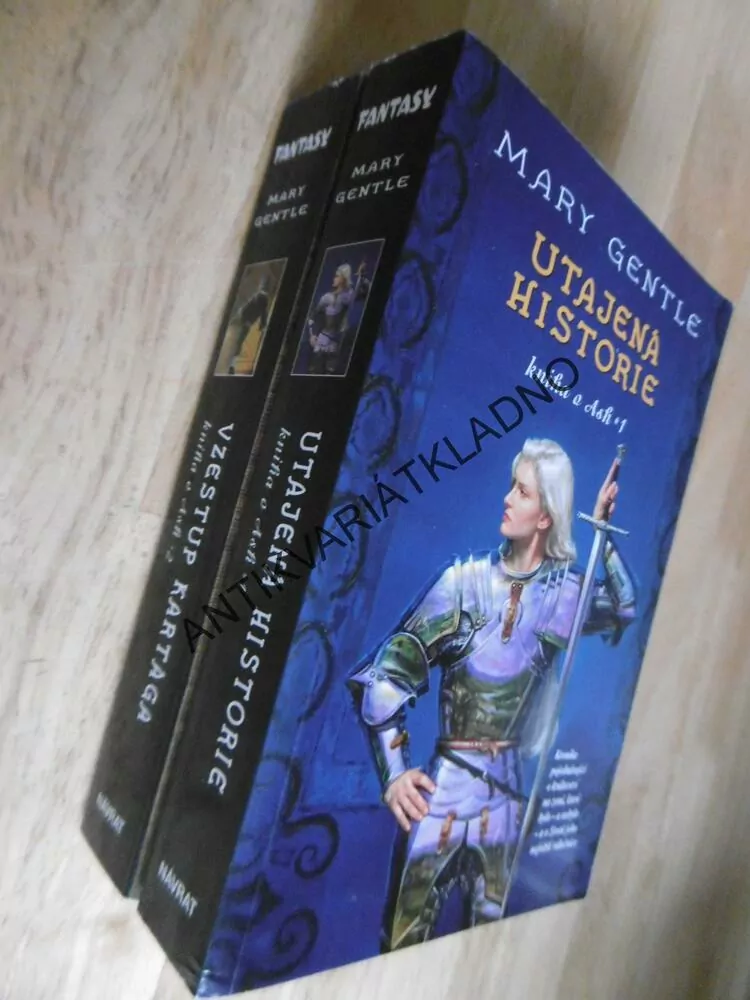 UTAJENA HISTORIE, VZESTUP KARTÁGA, GENTLE, KNIHA O ASH,1-2, **an
