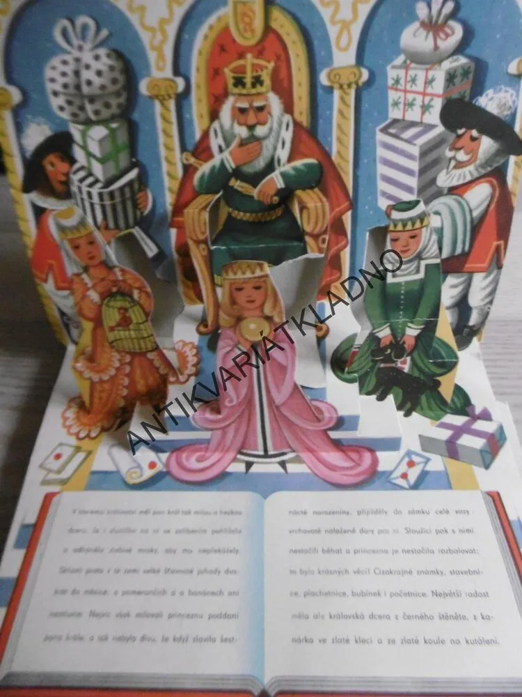 ŽABÍ KRÁL, VOJTĚCH KUBAŠTA, 1970, PROSTOROVÉ LEPORELO,