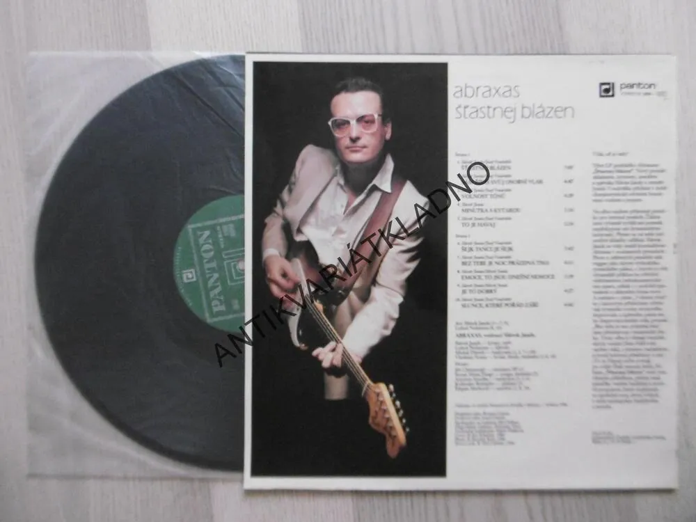 ABRAXAS, ŠŤASTNEJ BLÁZEN, LP
