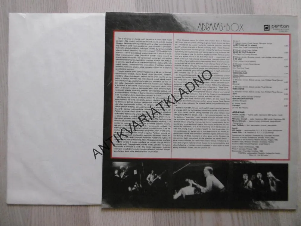 ABRAXAS, BOX, LP