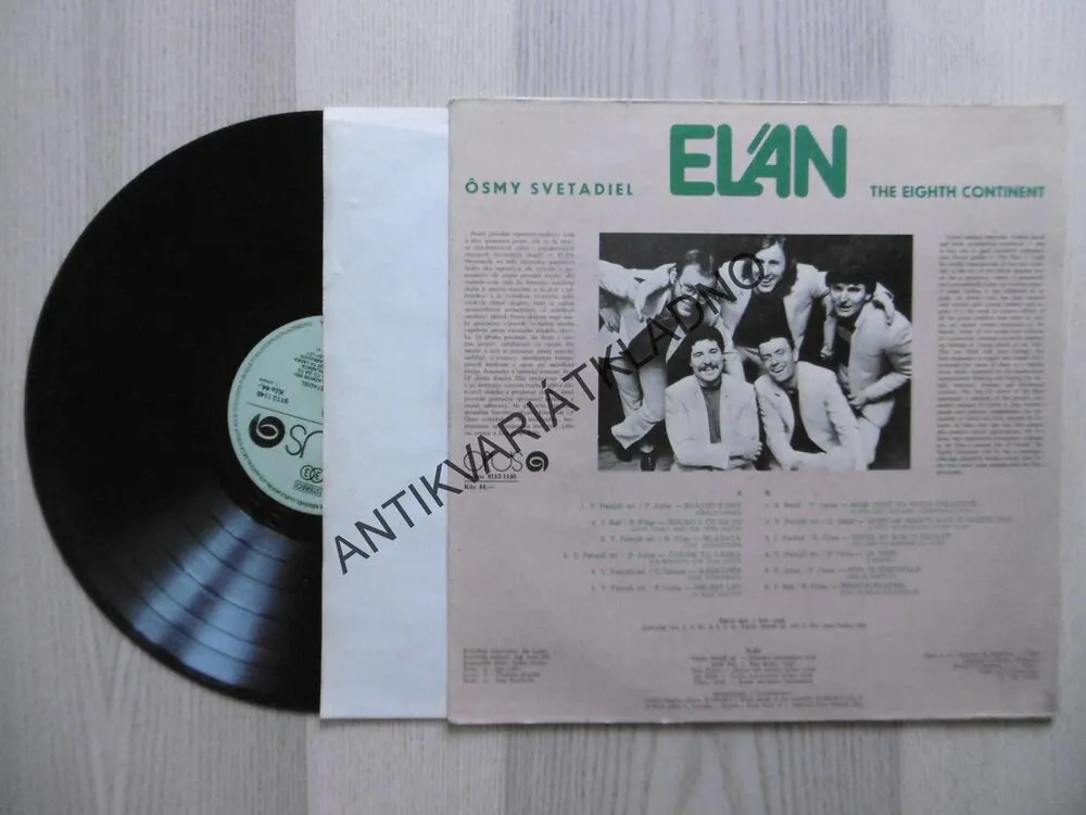 ELÁN, OSMÝ SVETADIEL, LP