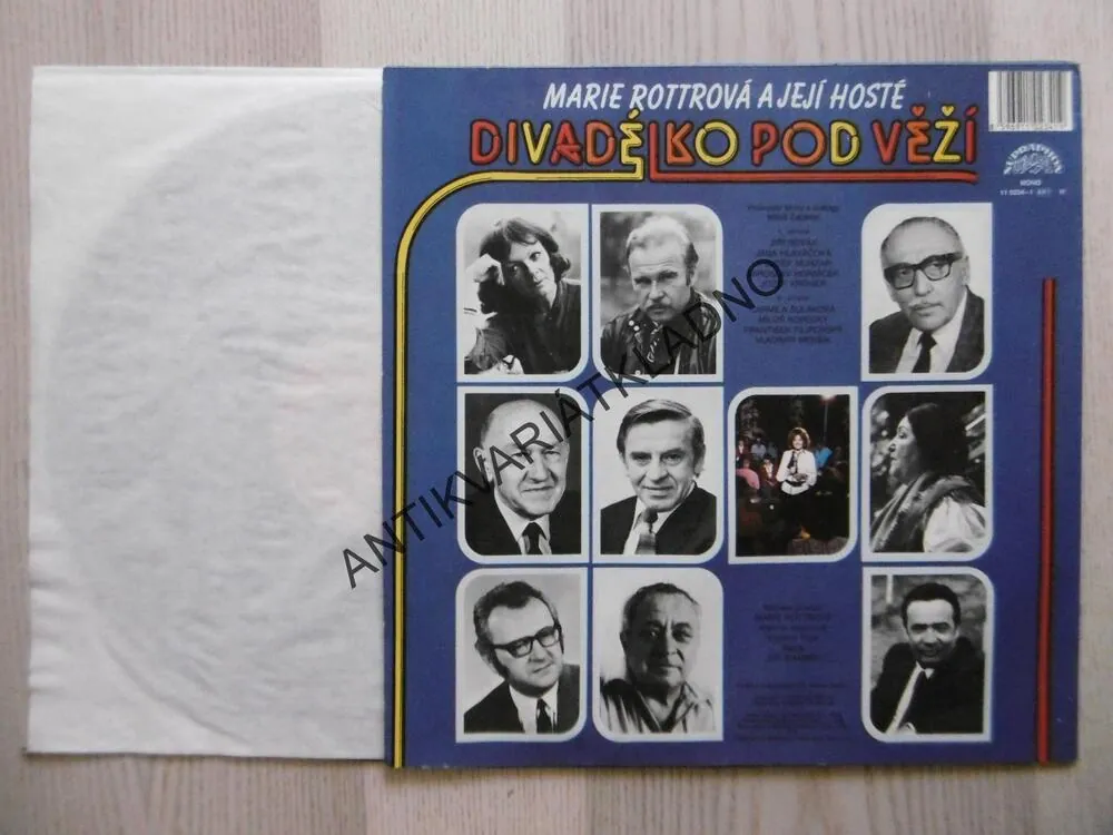 DIVADÉLKO POD VĚŽÍ, MARIE ROTTROVÁ, , LP