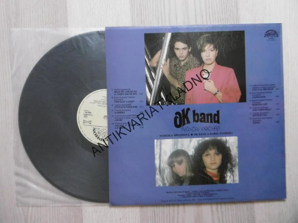 OK BAND, TVŮJ ČAS PŘICHAZÍ, LP