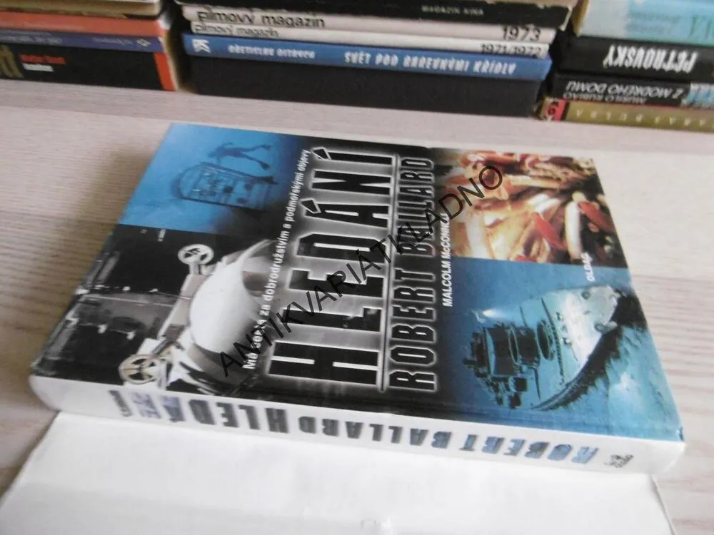 HLEDÁNÍ, ROBERT BALLARD, MALCOLM MCCONNELL, **an