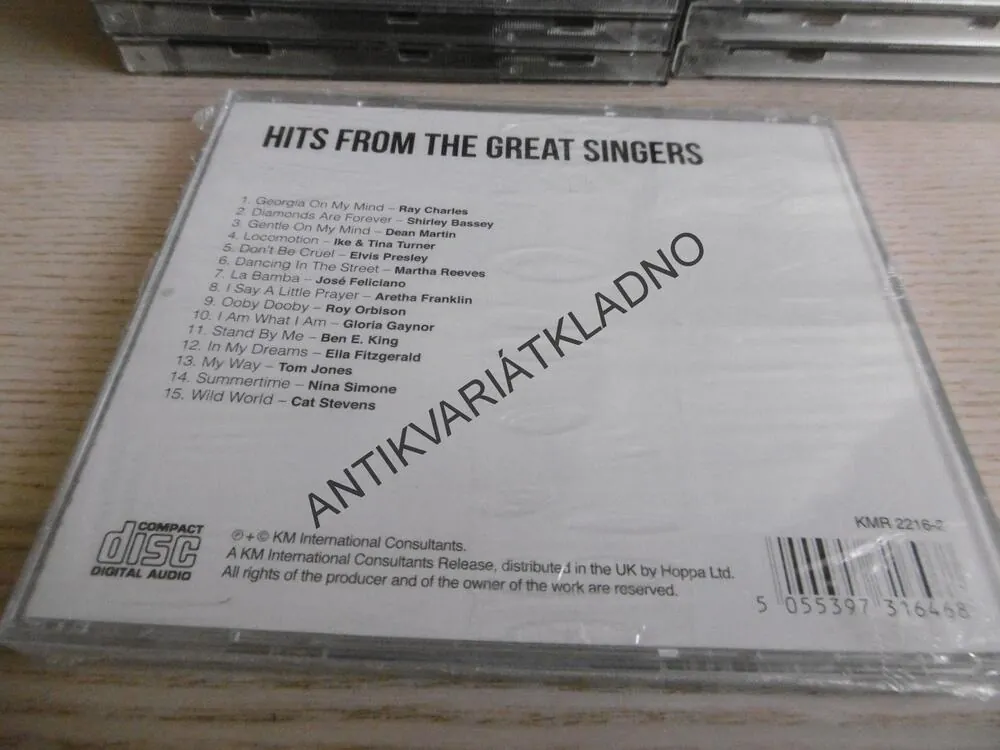 HITS, FROM THE GREAT SINGERS, CD HUDBA