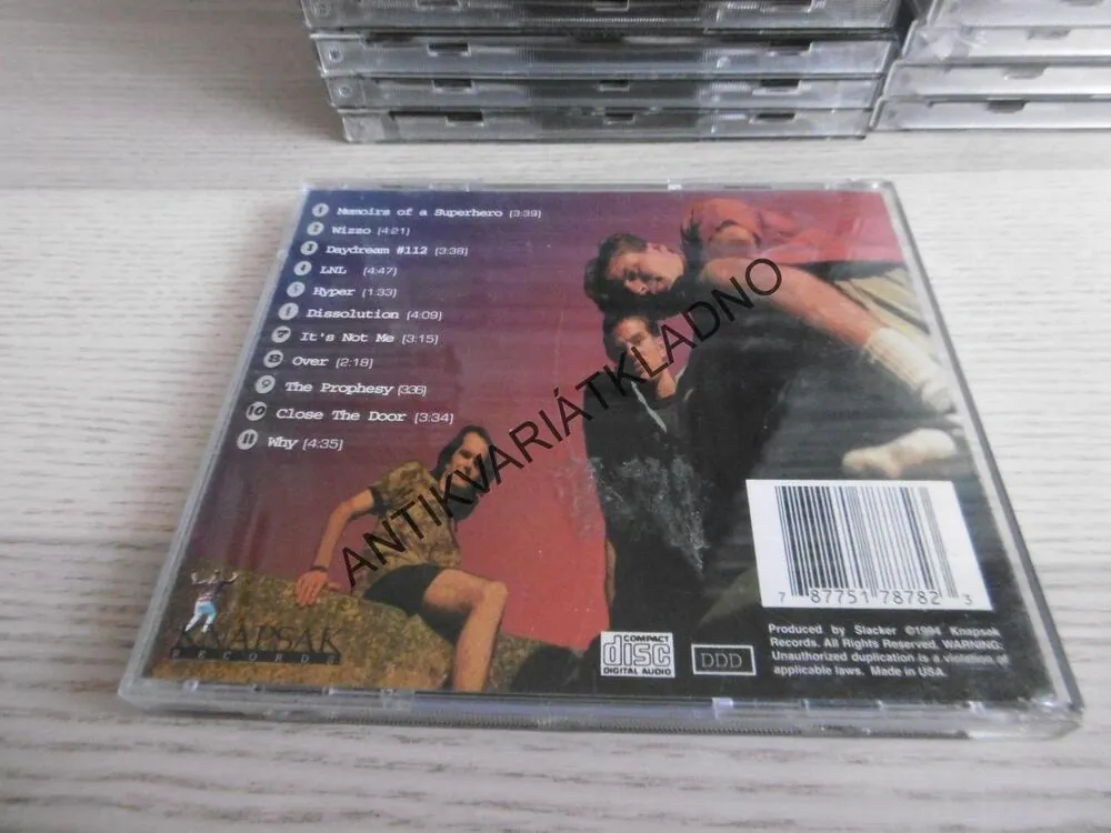 SLACKER, MELTING THE MYTH, CD HUDBA