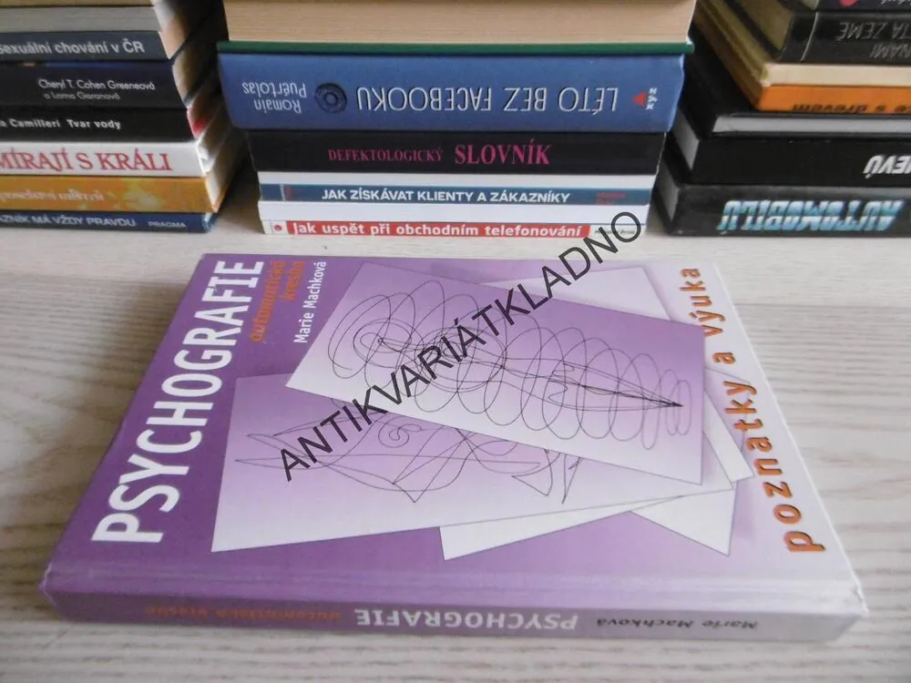 PSYCHOGRAFIE, AUTOMATICKÁ KRESBA, POZNATKY A VÝUKA, MARIE MACHKOVÁ