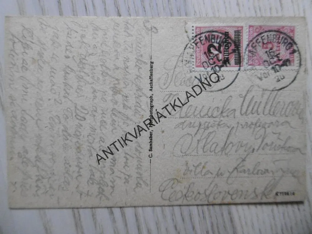 ASCHAFFENBURG, BAVORSKO, NĚMECKO 