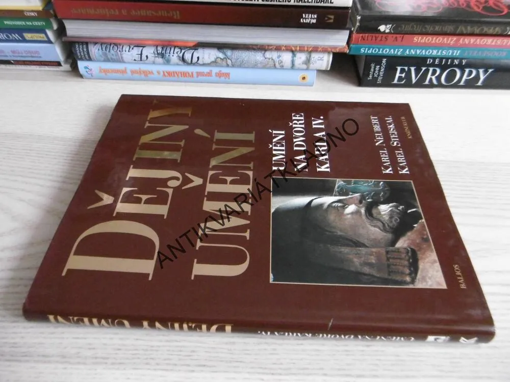 DĚJINY UMĚNÍ, UMĚNÍ NA DVOŘE KARLA IV., KAREL NEUBERT, KAREL STEJSKAL, **an