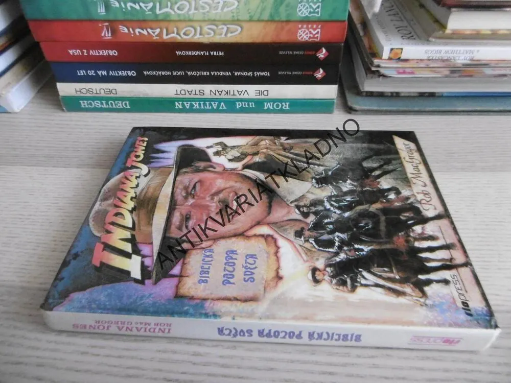 INDIANA JONES, BIBLICKÁ POTOPA SVĚTA, ROB MACGREGOR, **an