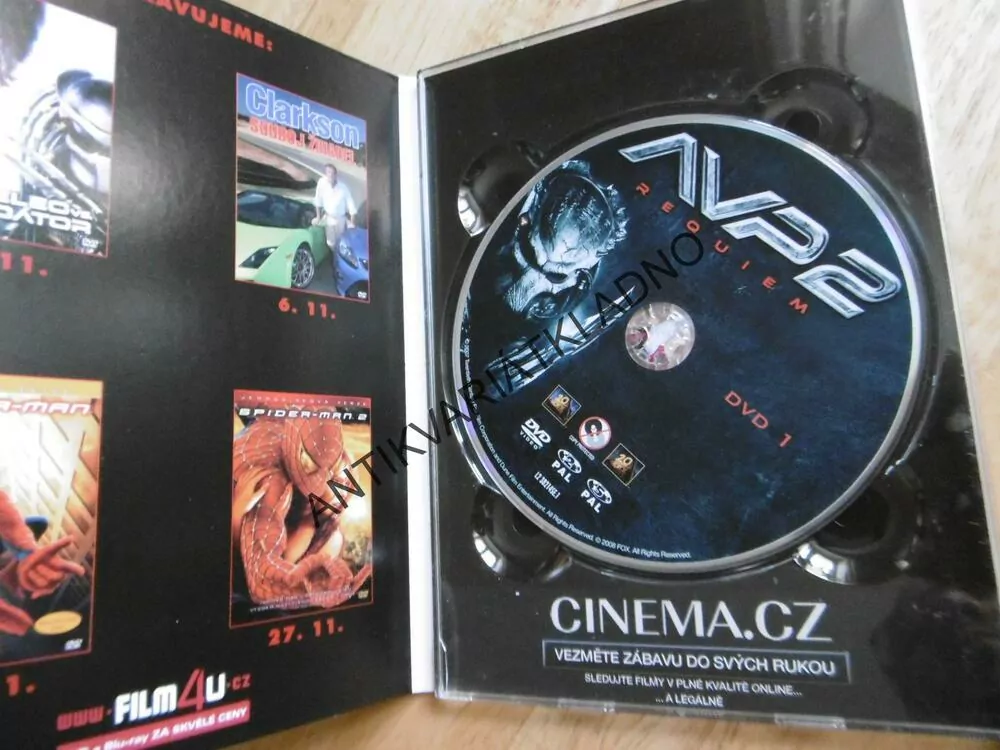 VETŘELCI VS PREDÁTOR 2., DVD FILM USA
