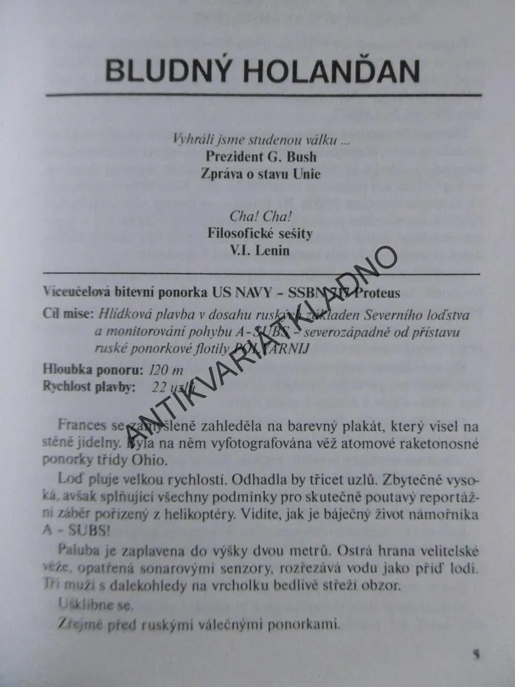 HROZBA Z HLUBIN, MARTIN HANKA, **an