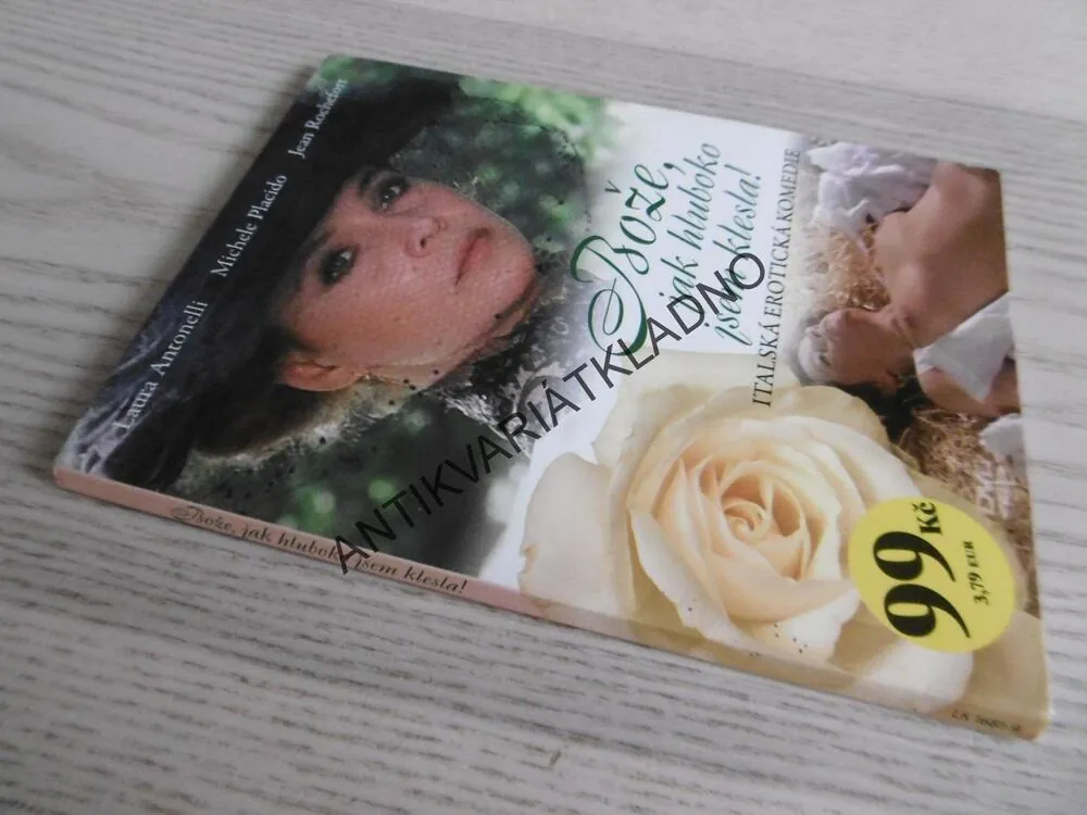 BOŽE, JAK HLUBOKO JSEM KLESLA, EROTICKÁ KOMEDIE, DVD FILM