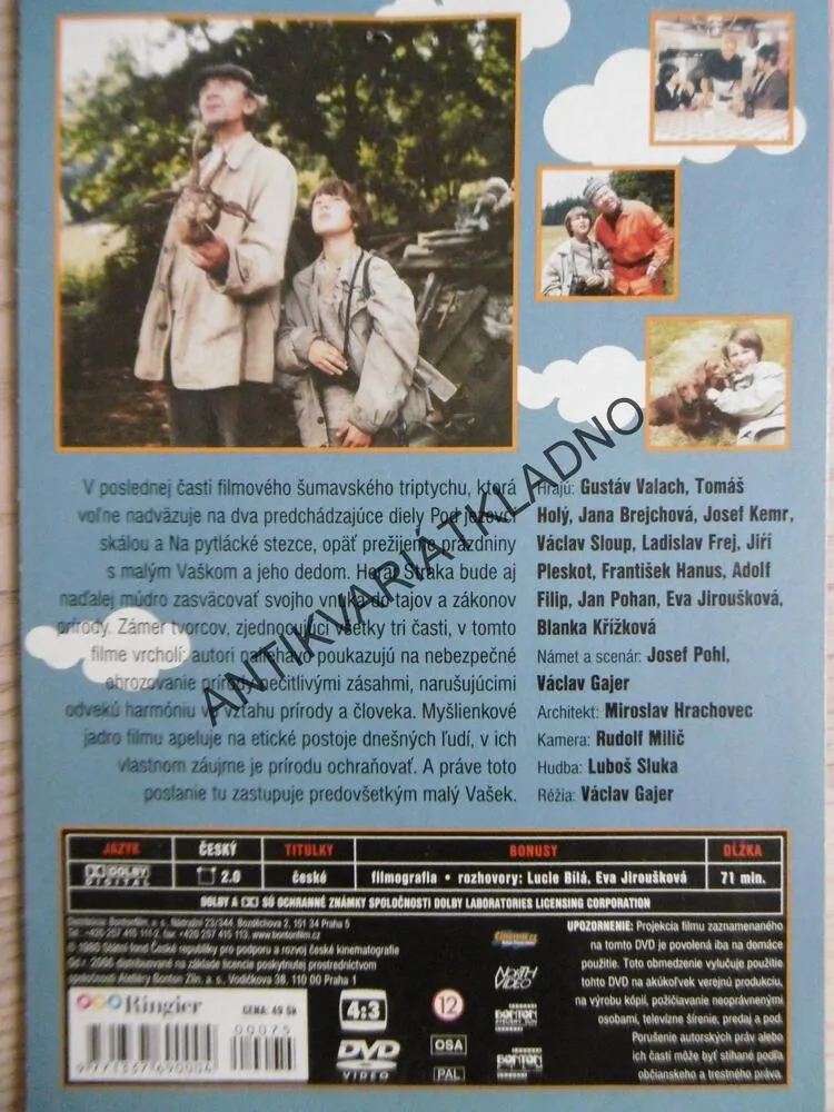 ZA TRNKOVÝM KEŘEM, DVD FILM