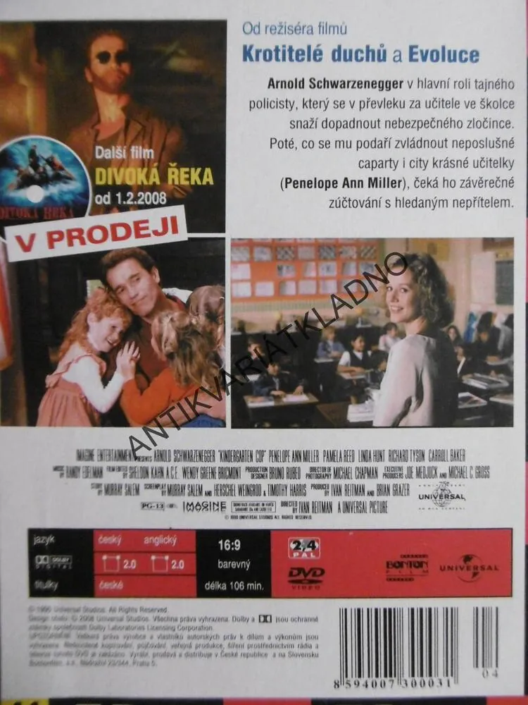 POLICAJT ZE ŠKOLKY, DVD FILM
