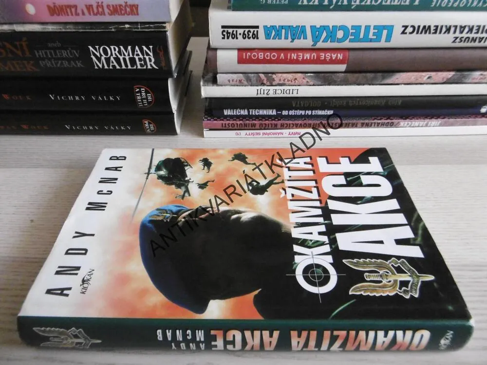 OKAMŽITÁ AKCE, ANDY MCNAB, **an