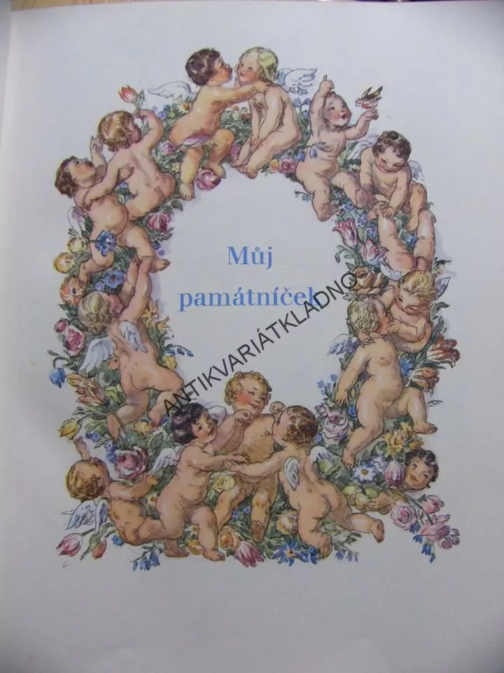 MŮJ PAMÁTNÍČEK, MARIE FISCHEROVÁ KVĚCHOVÁ, MFK
