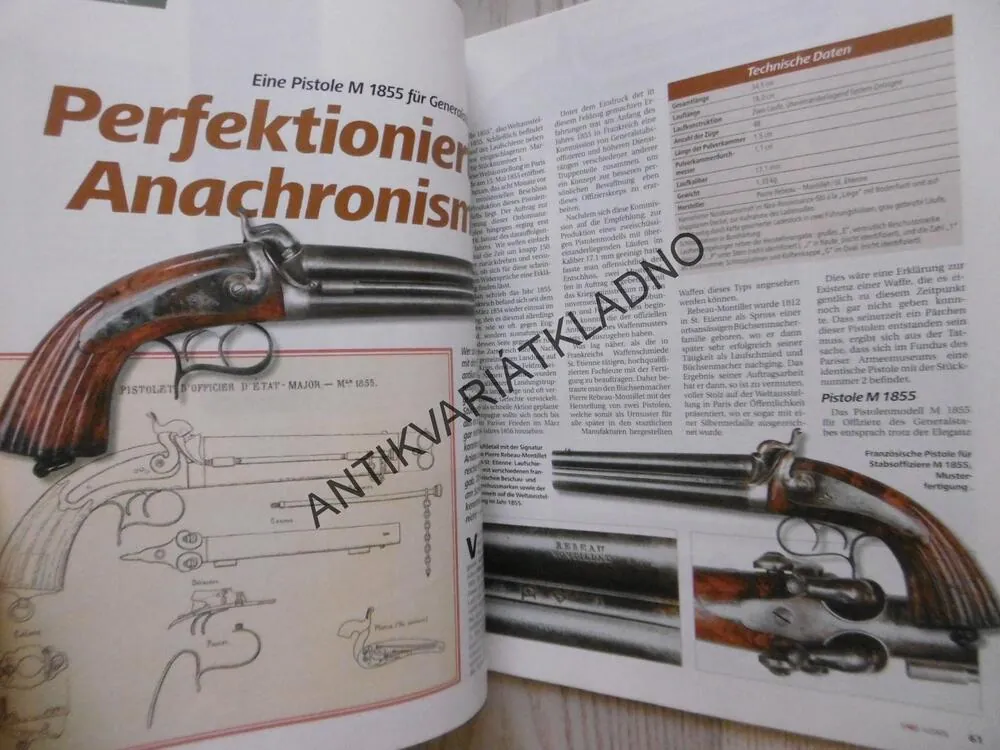 DWJ -DEUTSCHES WAFFEN-JOURNAL, 1/05, NĚMECKY, ČASOPIS ,ZBRANĚ,