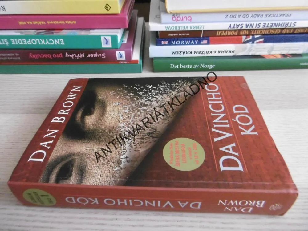 DA VINCIHO KÓD, DAN BROWN, **an